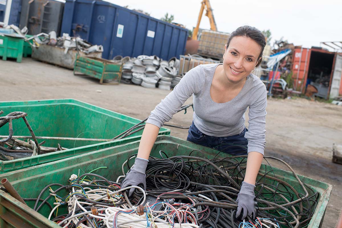 Go green with scrap metal recycling in London